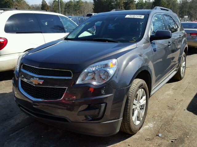 2GNALBEK0F6394706 - 2015 CHEVROLET EQUINOX LT CHARCOAL photo 2