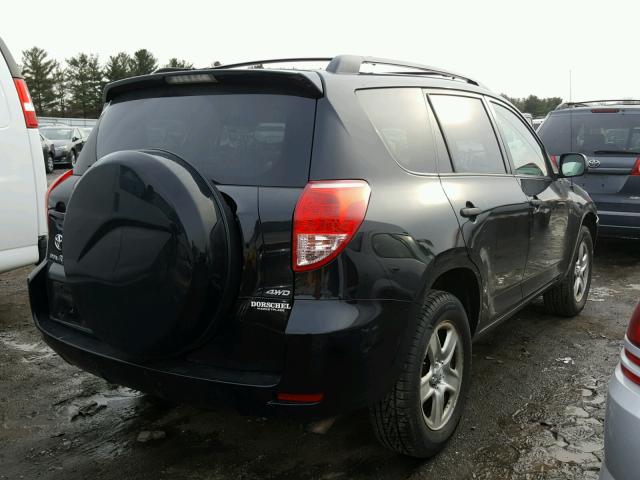 JTMBD33V065037082 - 2006 TOYOTA RAV4 BLACK photo 4