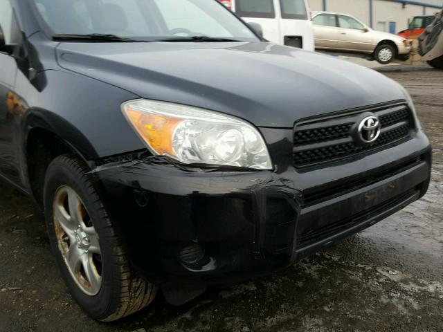 JTMBD33V065037082 - 2006 TOYOTA RAV4 BLACK photo 9