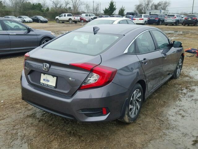 19XFC2F72HE045476 - 2017 HONDA CIVIC EX ნაცრისფერი ფოტო 4