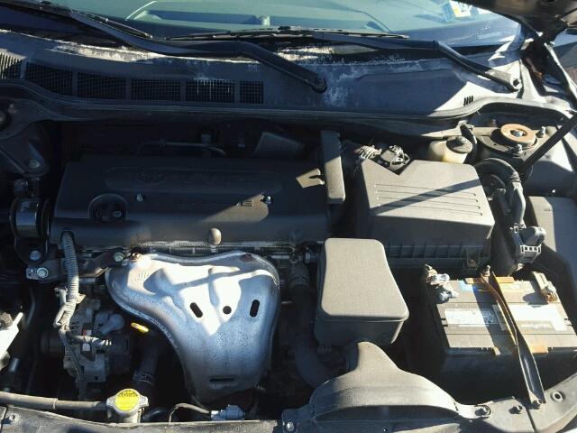 4T1BE46K99U321398 - 2009 TOYOTA CAMRY BASE BLACK photo 7