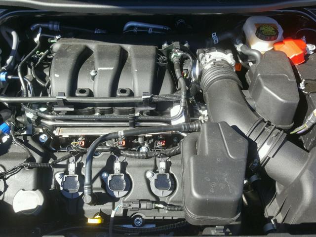 1FM5K8D87JGA11497 - 2018 FORD EXPLORER X BLACK photo 7