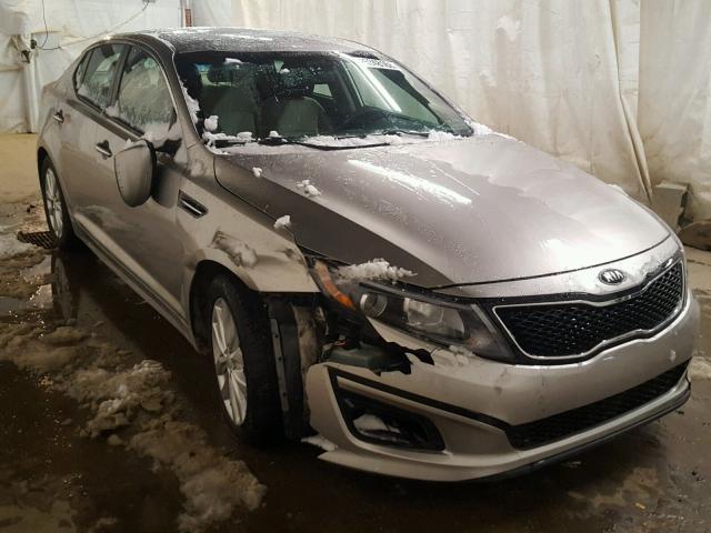 5XXGM4A79EG350285 - 2014 KIA OPTIMA LX SILVER photo 1