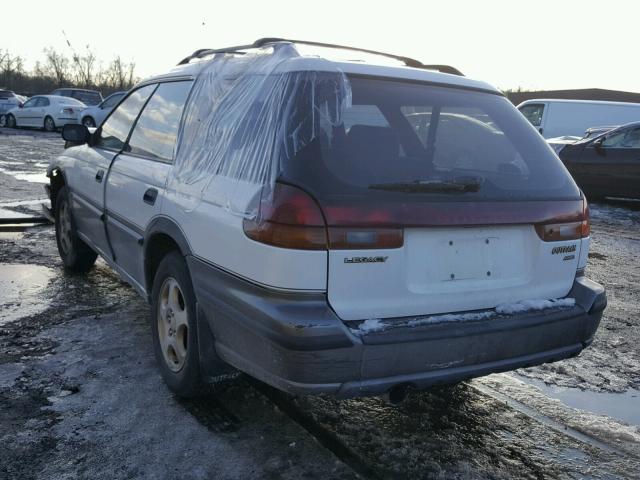 4S3BG6853W7620087 - 1998 SUBARU LEGACY 30T WHITE photo 3