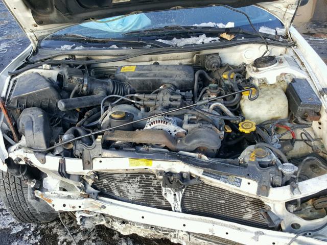 4S3BG6853W7620087 - 1998 SUBARU LEGACY 30T WHITE photo 7