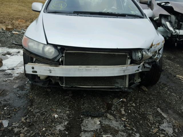 2HGFG116X8H518222 - 2008 HONDA CIVIC LX SILVER photo 10