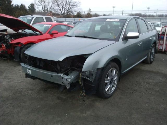 1MEHM43W08G608469 - 2008 MERCURY SABLE PREM GREEN photo 2