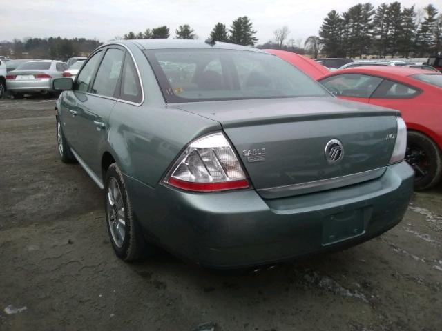 1MEHM43W08G608469 - 2008 MERCURY SABLE PREM GREEN photo 3