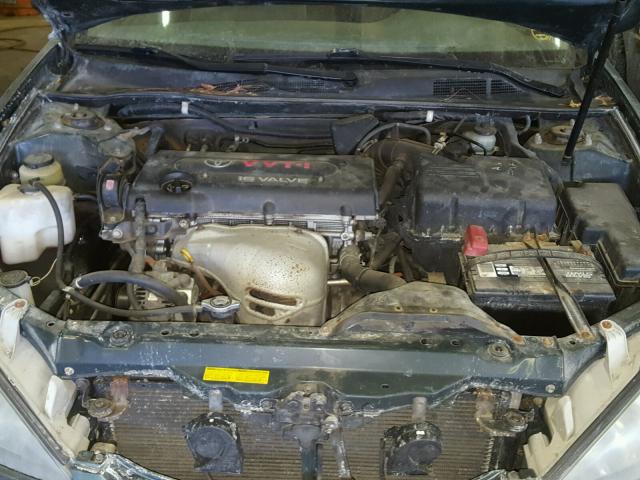 4T1BE32K22U534487 - 2002 TOYOTA CAMRY LE GREEN photo 7