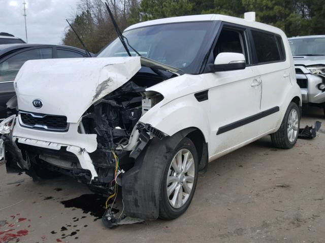 KNDJT2A60C7420086 - 2012 KIA SOUL + WHITE photo 2