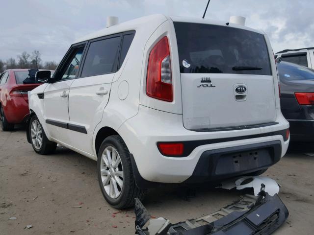 KNDJT2A60C7420086 - 2012 KIA SOUL + WHITE photo 3