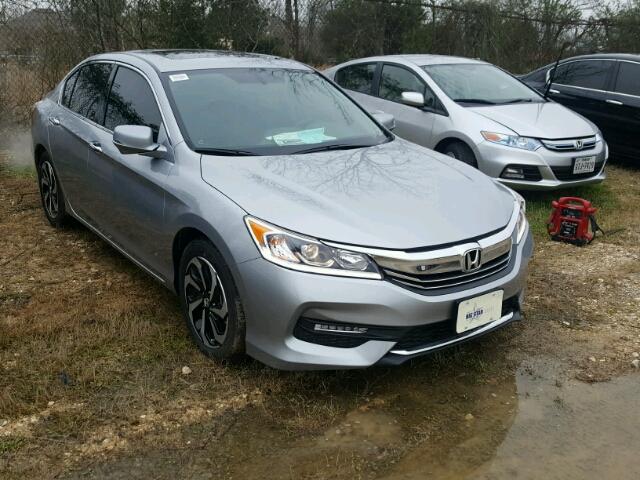 1HGCR3F89HA035239 - 2017 HONDA ACCORD EXL SILVER photo 1