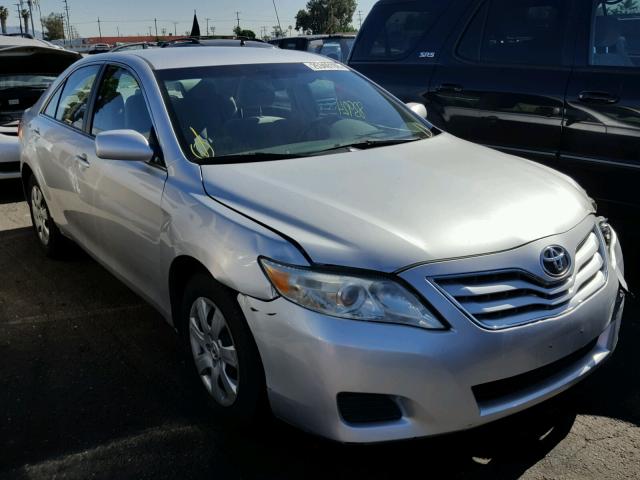 4T4BF3EK8AR022262 - 2010 TOYOTA CAMRY BASE SILVER photo 1
