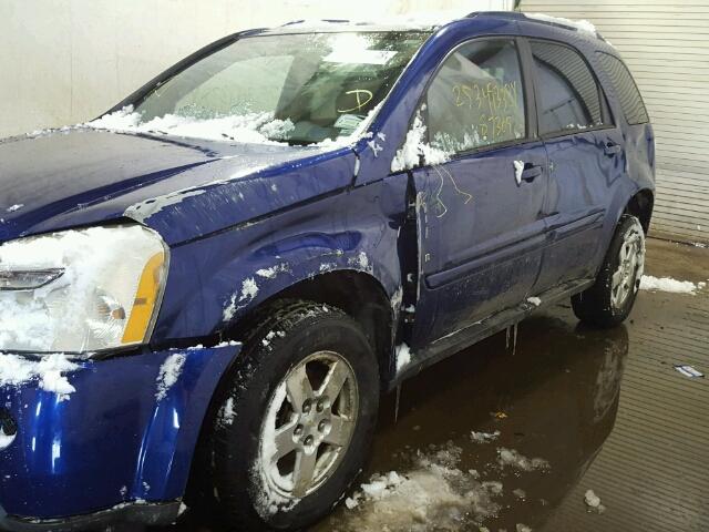 2CNDL73F276090203 - 2007 CHEVROLET EQUINOX LT BLUE photo 9