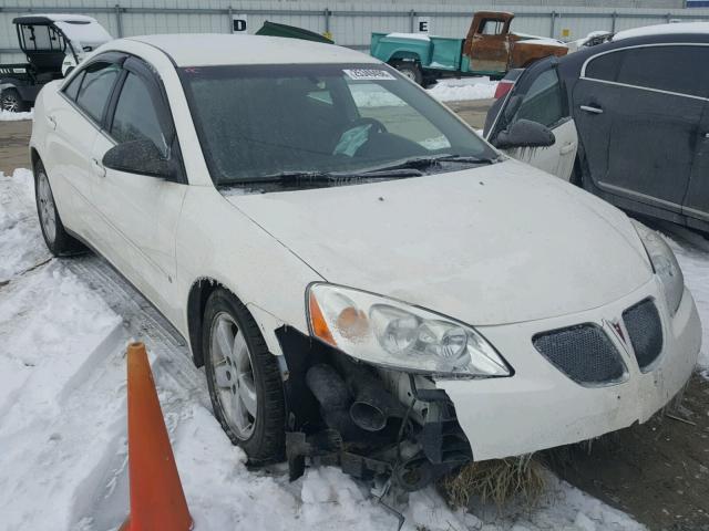 1G2ZH58N974213016 - 2007 PONTIAC G6 GT WHITE photo 1