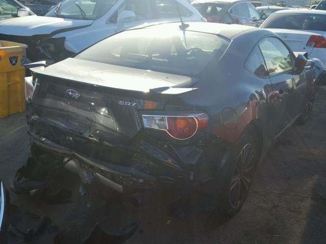 JF1ZCAC18E9603537 - 2014 SUBARU BRZ 2.0 LI GRAY photo 4