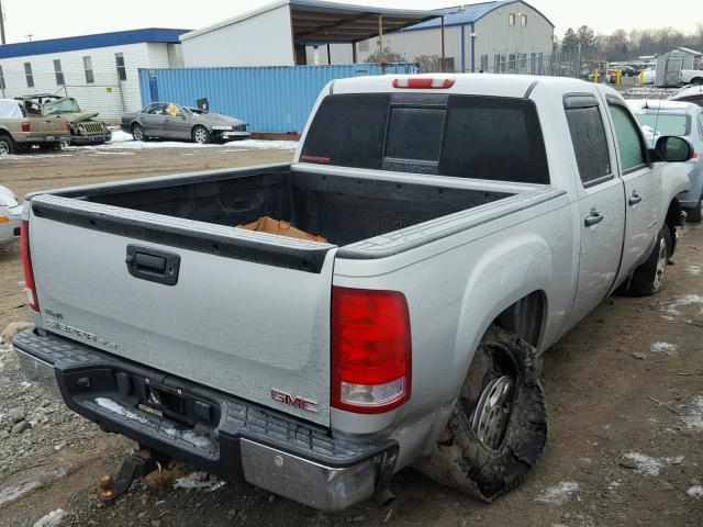 3GTRKVE30AG247288 - 2010 GMC SIERRA K15 SILVER photo 4