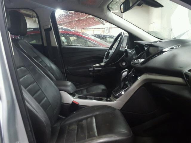 1FMCU9HX4DUA59652 - 2013 FORD ESCAPE SEL SILVER photo 5