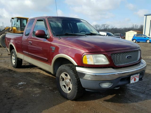 1FTRX18L6XNA60479 - 1999 FORD F150 BURGUNDY photo 1