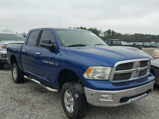 1D7RV1CT3BS505984 - 2011 DODGE RAM 1500 BLUE photo 1