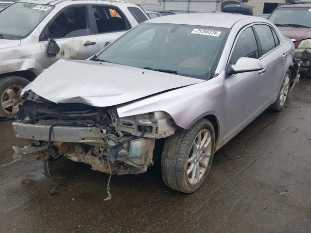 1G1ZK57B394111694 - 2009 CHEVROLET MALIBU LTZ 银色 照片 2