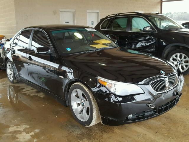 WBANE53586CK90486 - 2006 BMW 525 I BLACK photo 1