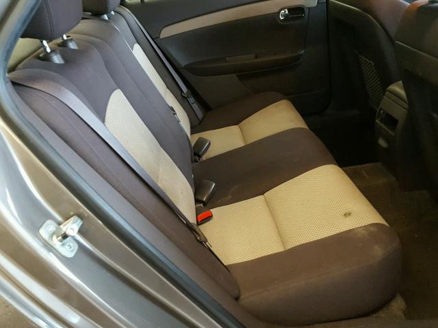 1G1ZB5EB0AF317454 - 2010 CHEVROLET MALIBU LS ყავისფერი ფოტო 6
