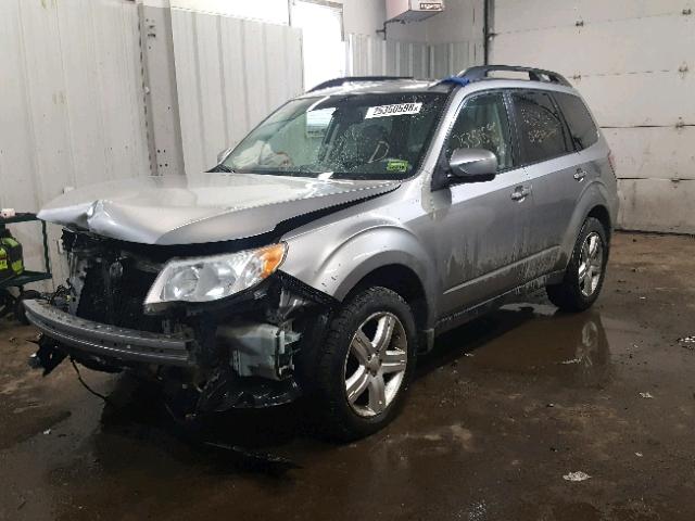 JF2SH64619H756200 - 2009 SUBARU FORESTER 2 GRAY photo 2