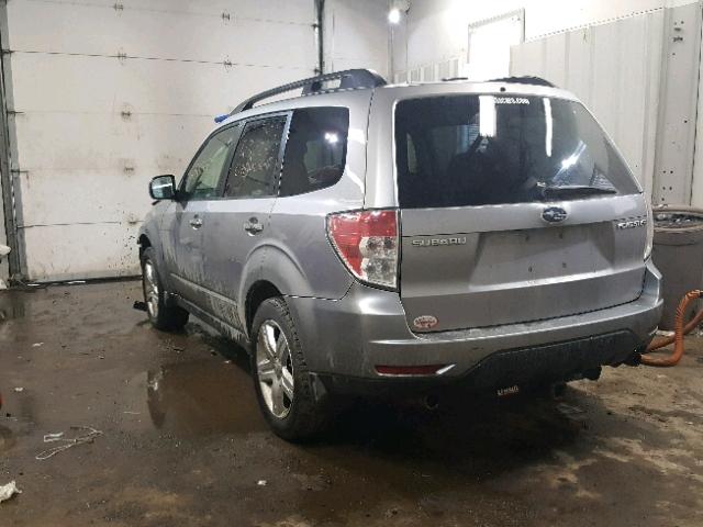 JF2SH64619H756200 - 2009 SUBARU FORESTER 2 GRAY photo 3