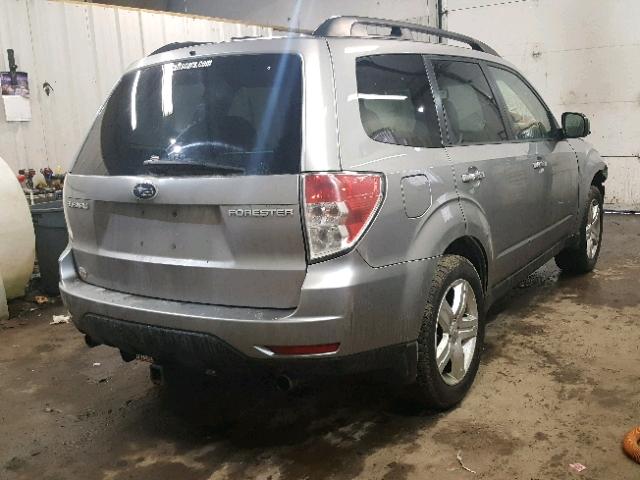 JF2SH64619H756200 - 2009 SUBARU FORESTER 2 GRAY photo 4