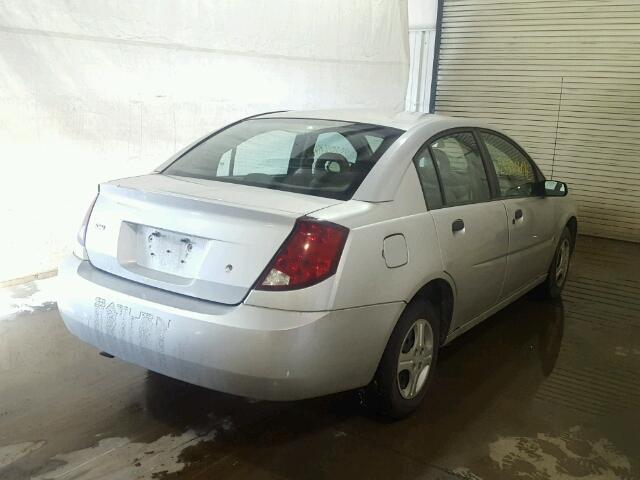 1G8AG52F83Z166307 - 2003 SATURN ION LEVEL SILVER photo 4