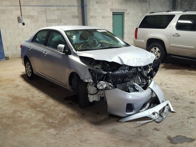 2T1BU4EE6BC713115 - 2011 TOYOTA COROLLA BA SILVER photo 1