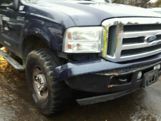 1FTSW215X6ED87181 - 2006 FORD F250 SUPER BLUE photo 9