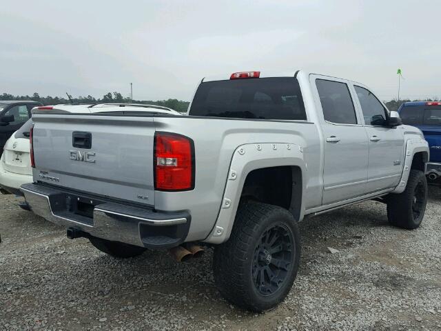 3GTU2UEC4EG536510 - 2014 GMC SIERRA K15 SILVER photo 4