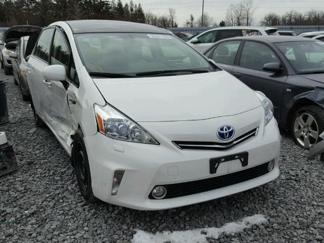 JTDZN3EU2D3192354 - 2013 TOYOTA PRIUS V WHITE photo 1