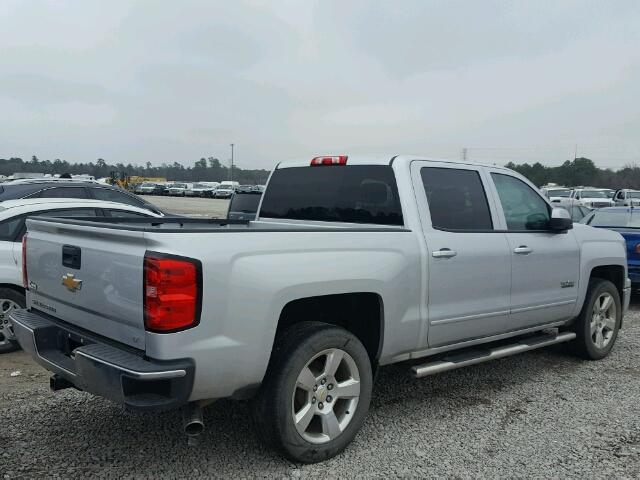 3GCPCREC4FG234143 - 2015 CHEVROLET SILVERADO SILVER photo 4