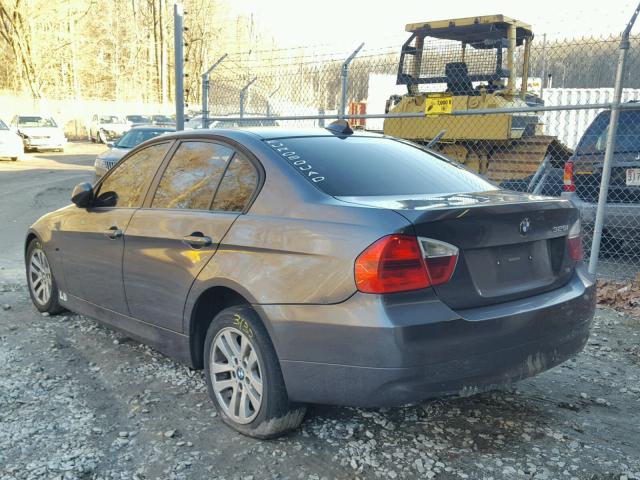 WBAVB17576NK35396 - 2006 BMW 325 I AUTO GRAY photo 3