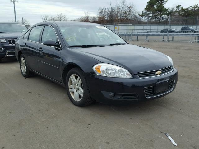 2G1WC581269433158 - 2006 CHEVROLET IMPALA LT BLACK photo 1