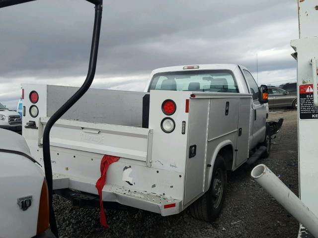 1FDBF2B67FEB89189 - 2015 FORD F250 SUPER WHITE photo 4