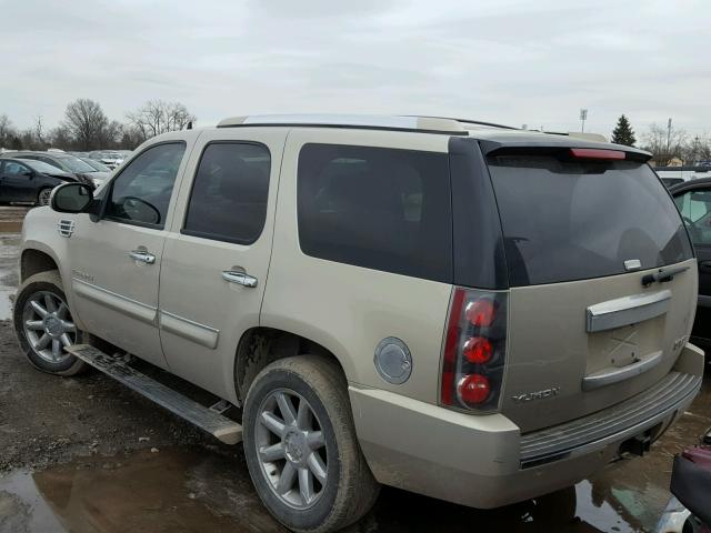 1GKFK63807J332618 - 2007 GMC YUKON DENA BEIGE photo 3