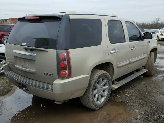 1GKFK63807J332618 - 2007 GMC YUKON DENA BEIGE photo 4