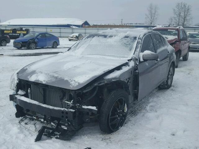 JNKBV61F58M262275 - 2008 INFINITI G35 GRAY photo 2