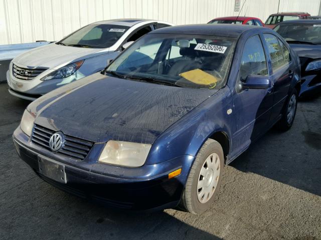 3VWRK69M53M001945 - 2003 VOLKSWAGEN JETTA GL BLUE photo 2