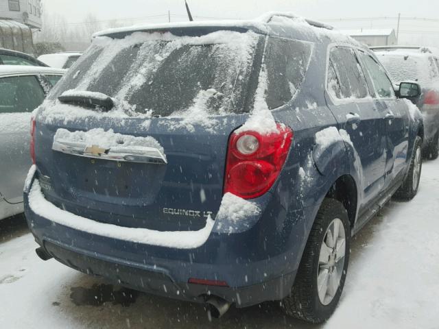 2GNFLDE59C6190848 - 2012 CHEVROLET EQUINOX LT BLUE photo 4