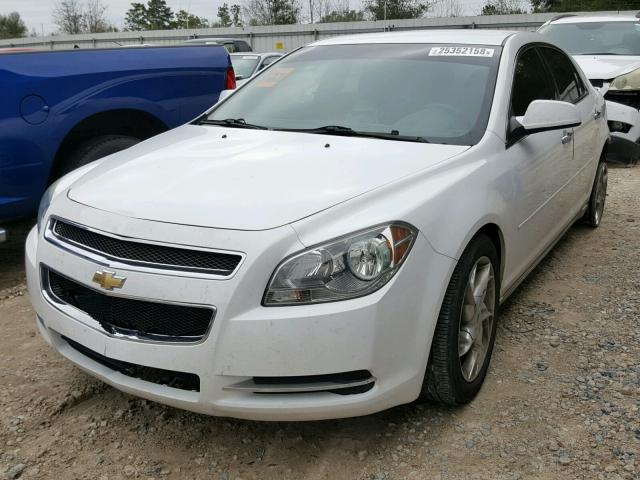 1G1ZD5EU3CF256700 - 2012 CHEVROLET MALIBU 2LT WHITE photo 2