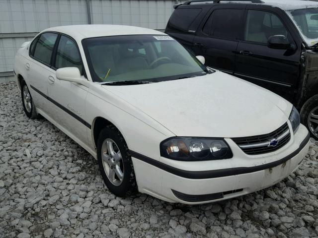 2G1WH52K639306069 - 2003 CHEVROLET IMPALA LS WHITE photo 1