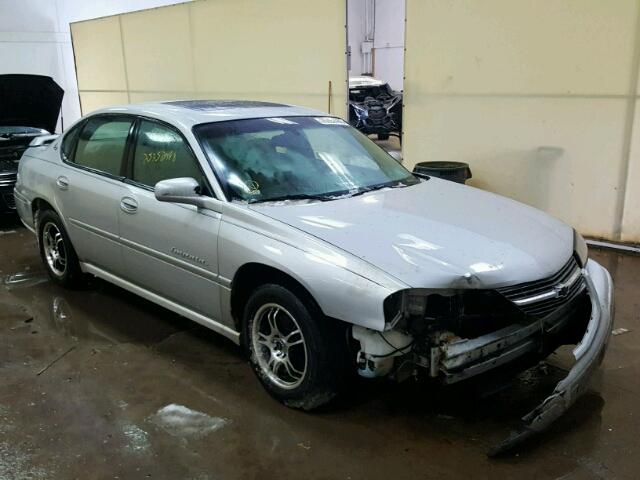 2G1WH52KX49245035 - 2004 CHEVROLET IMPALA LS SILVER photo 1