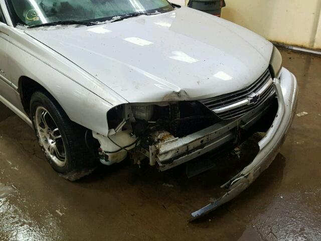 2G1WH52KX49245035 - 2004 CHEVROLET IMPALA LS SILVER photo 9