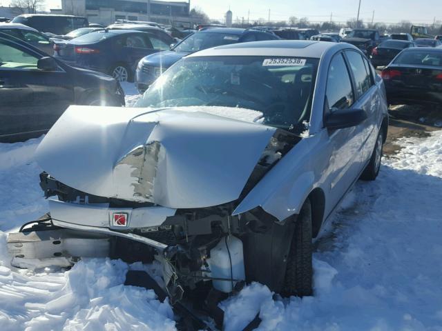 1G8AJ52F83Z178491 - 2003 SATURN ION LEVEL SILVER photo 2