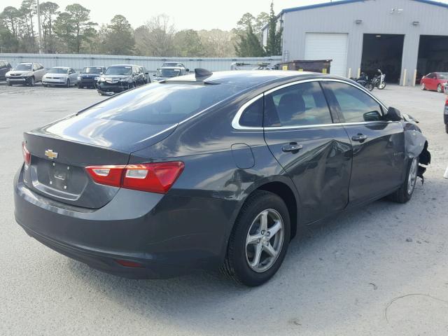 1G1ZB5ST2HF191248 - 2017 CHEVROLET MALIBU LS GRAY photo 4